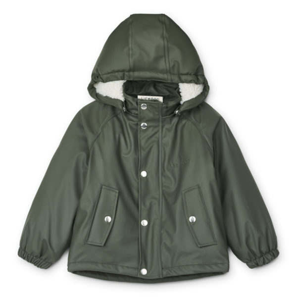 Liewood Ivy gefüttertes Regenbekleidungs-Set „Hunter green“
