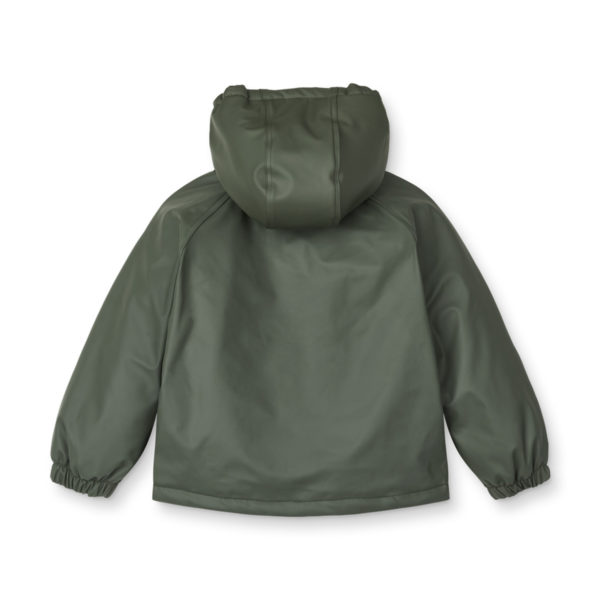 Liewood Ivy gefüttertes Regenbekleidungs-Set „Hunter green“