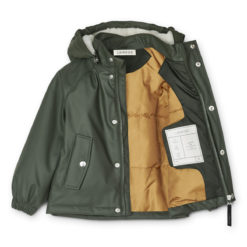 Liewood Ivy gefüttertes Regenbekleidungs-Set „Hunter green“