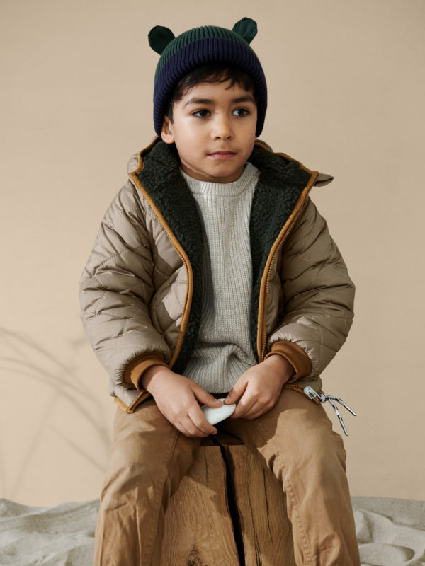 Liewood Jackson Thermo-Wendejacke für Kinder „Khaki“ 07