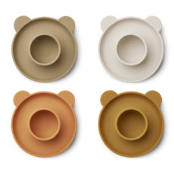 Liewood Janus Silikon Eierbecher-Set „Mr Bear oat multi mix“, 4-teilig 02