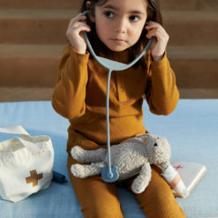 Liewood Lennart Arzt-Set „Blue multi mix“, Silikon, 7-teilig 04