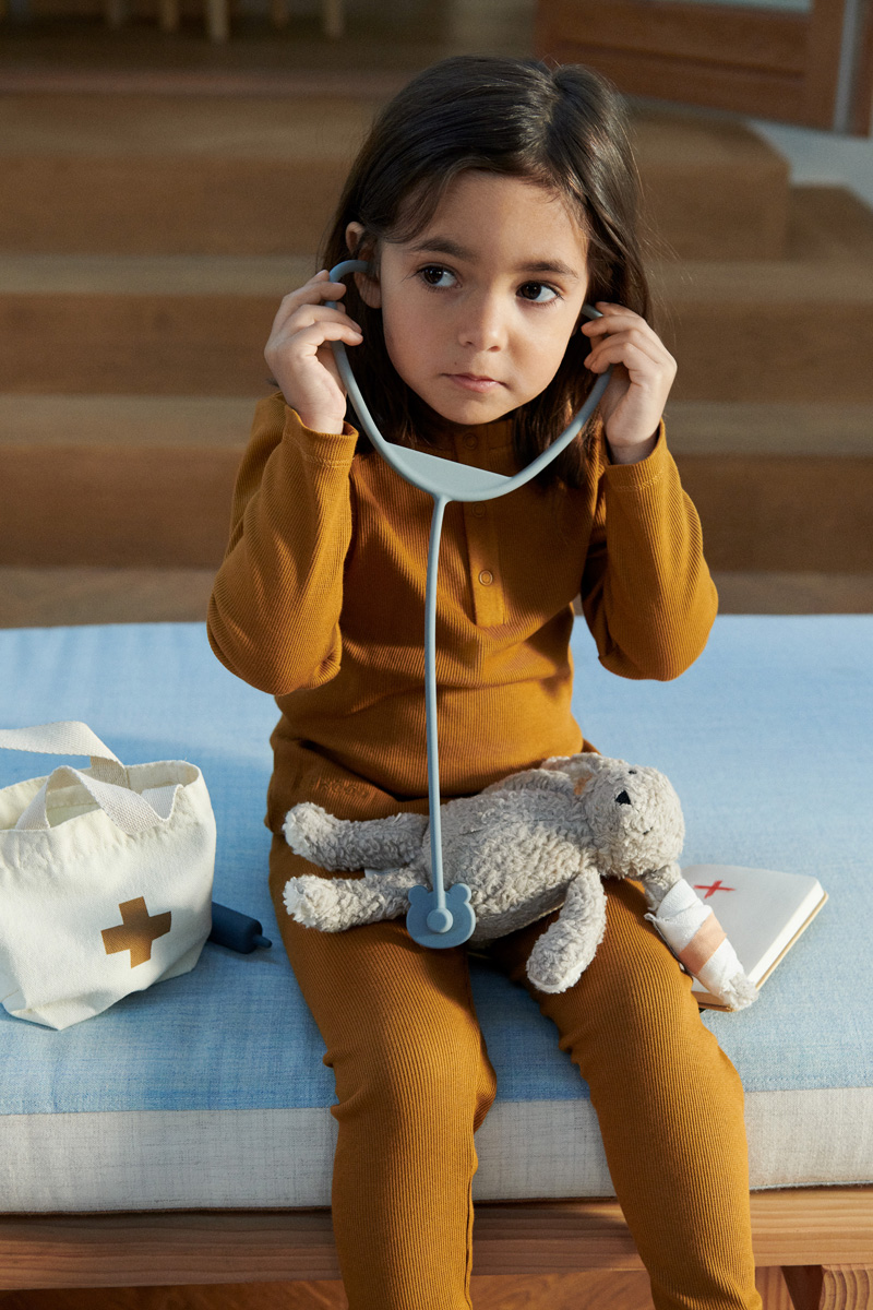 Liewood Lennart Arzt-Set „Blue multi mix“, Silikon, 7-teilig 04