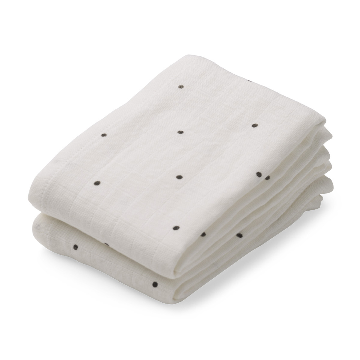 Liewood Lewis Mulltuch „Classic dot creme de la creme“ 01