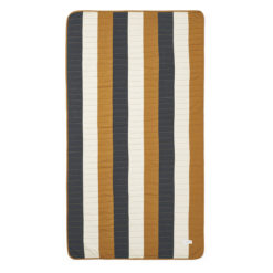 Liewood Nor Kinderbettdecke „Stripes blue multi mix“, Tagesdecke, 190x110cm 01