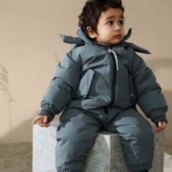 Liewood Sne Schneeanzug für Kinder „Whale blue“ 05