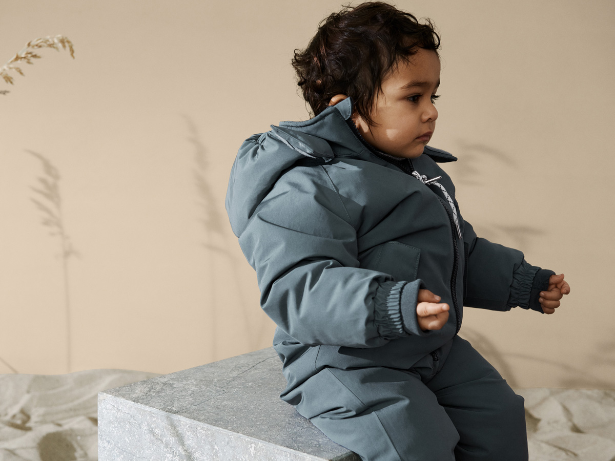 Liewood Sne Schneeanzug für Kinder „Whale blue“ 07