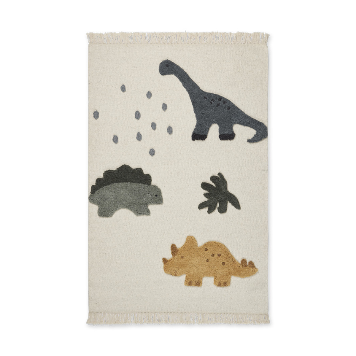 Liewood Teppich Bent „Dino multi mix“, 80x120cm