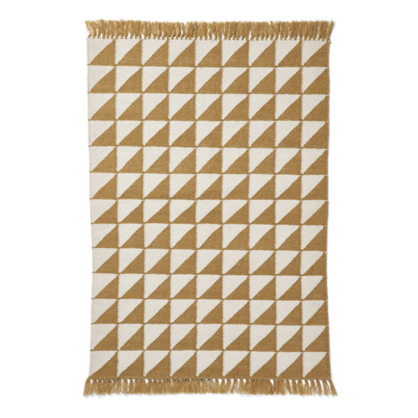 Liewood Teppich Berlin „Triangle golden caramel mix“, 90x130cm 01