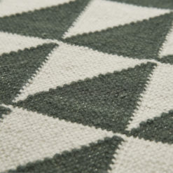 Liewood Teppich Berlin „Triangle hunter green mix“, 90x130cm 02