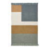 Liewood Teppich Boston „Graphic blue multi mix“, 90x130cm 01