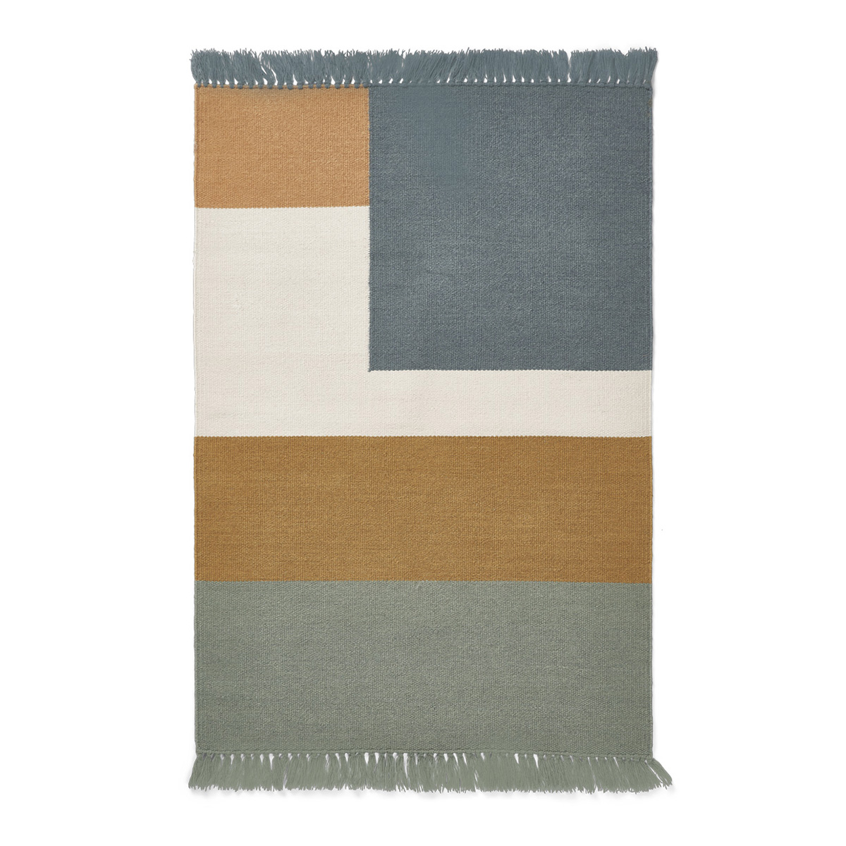 Liewood Teppich Boston „Graphic blue multi mix“, 90x130cm 01