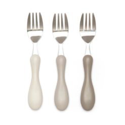 Sebra Kindergabel-Set, moonlight beige, 3er-Set 01