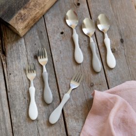 Sebra Kindergabel-Set, moonlight beige, 3er-Set 02