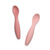 Sebra Silikon Kinderlöffel-Set, blossom pink, 2er-Set 01