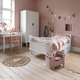 Sebra Wimpelgirlande, doppelseitig, blossom pink, 250cm 02