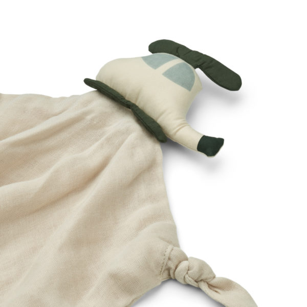 Liewood Agnete Kuscheltuch „Hubschrauber / Sandy multi mix“, 35cm