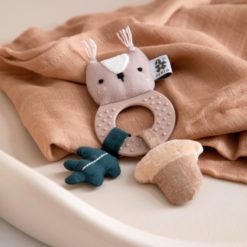 DELISTED Sebra Aktivitäts-Rassel, Mini, Zappy das Eichhörnchen – Bild 2