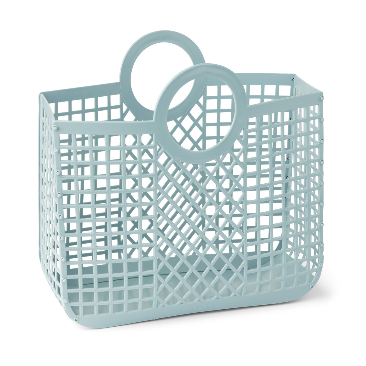 DELISTED Liewood Strandkorb Bloom „Sea blue“, 37x39x15cm