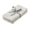 Cam Cam Mulltuch „Dandelion Natural, Light Sand, Creme White“, 3er-Set, GOTS, 70x70cm
