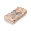 Cam Cam Mulltuch „Mix Aurora, Puder, Staubiges Rosa“, 3er-Set, GOTS, 70x70cm