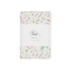 Cam Cam Spannbettlaken „Pressed Leaves Rose“, 70x140x15cm, GOTS