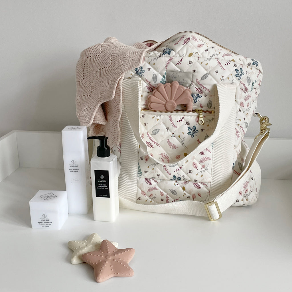 Cam Cam Wickeltasche „Pressed Leaves Rose“ Zubehör