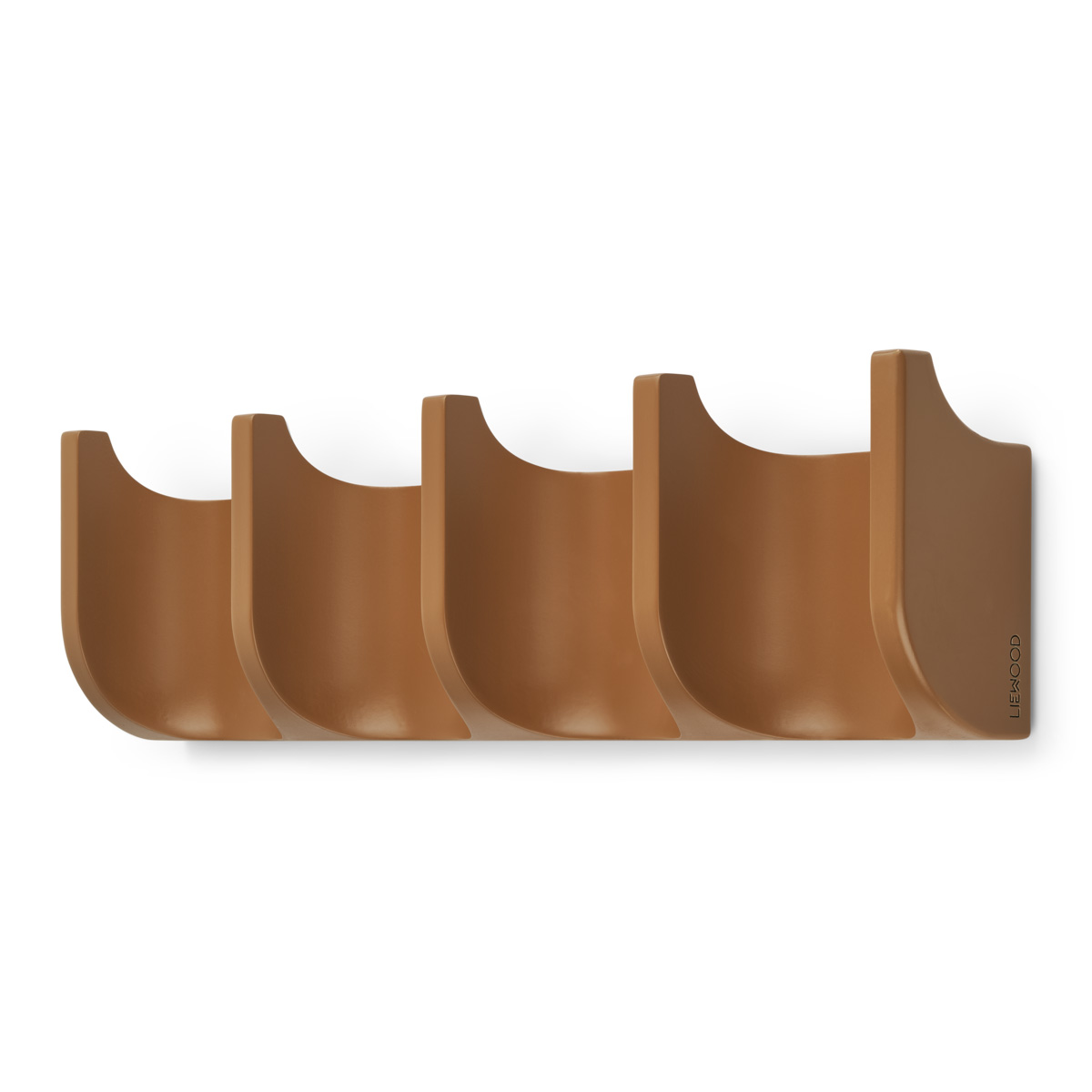 Liewood Geoffrey Garderobenhaken aus Holz für Kinder „Golden caramel“, 31cm – Bild 2