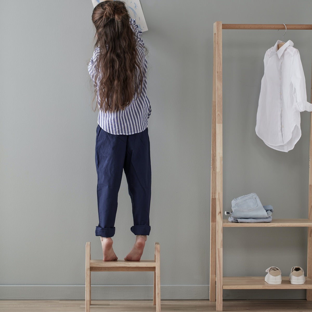 Kids Concept Kleidergarderobe Saga, 125x51x35cm, FSC®