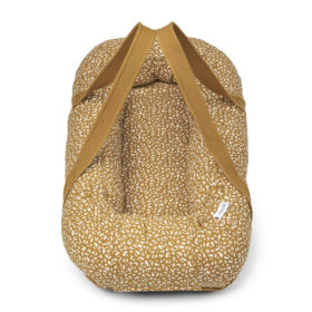 Liewood Gro Babylift : Babynest „Mini leo : Golden caramel“, Bio-Baumwolle 02