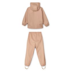 Liewood Serena Regenbekleidungs-Set Junior „Dark Rose“ 4-7 Jahre