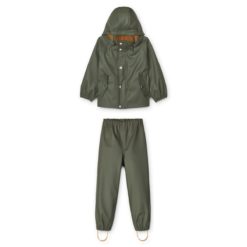 Liewood Serena Regenbekleidungs-Set Junior „Hunter green“ 4-7 Jahre