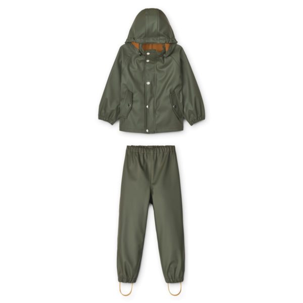 Liewood Serena Regenbekleidungs-Set Junior „Hunter green“ 4-7 Jahre