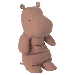 Maileg Kuscheltier Hippo Safari Friends medium, old rose coral, H34cm