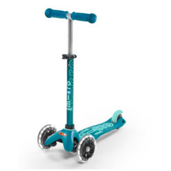Micro Mobility mini micro deluxe LED „aqua“, ab 2 Jahren