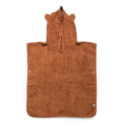 Sebra Badeponcho Milo „sweet tea brown“, 85x54cm 01
