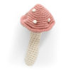 Sebra Häkel-Rassel, Pilz, blossom pink, H11cm 01