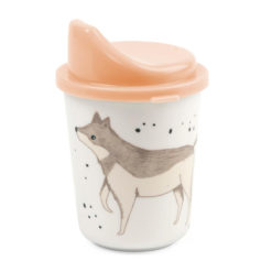 Sebra Melamin-Schnabeltasse, Nightfall, dreamy rose 01