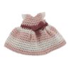 Sebra Puppenkleid „blossom pink“ für 40cm Puppen 01