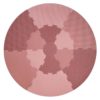 Sebra Spielmatte „blossom pink“, Puzzlematte, ø122cm 01