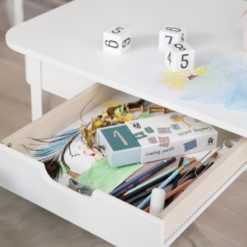 Sebra Zahlenblöcke aus Holz, 12er-Set, weiß, Buchenholz Mood