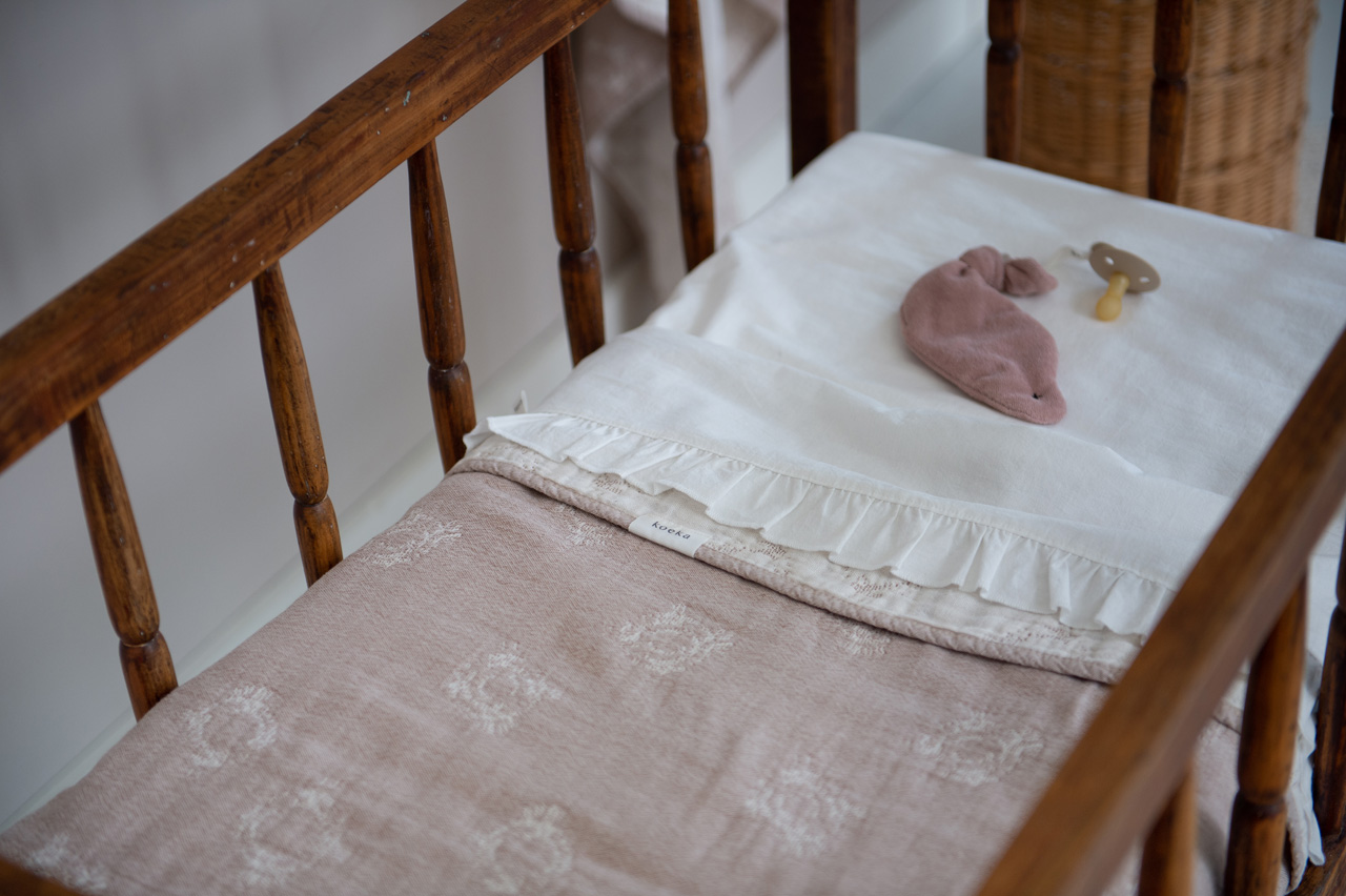 koeka Kinderdecke Portobello, hazel, reversibel, 100x150cm 03