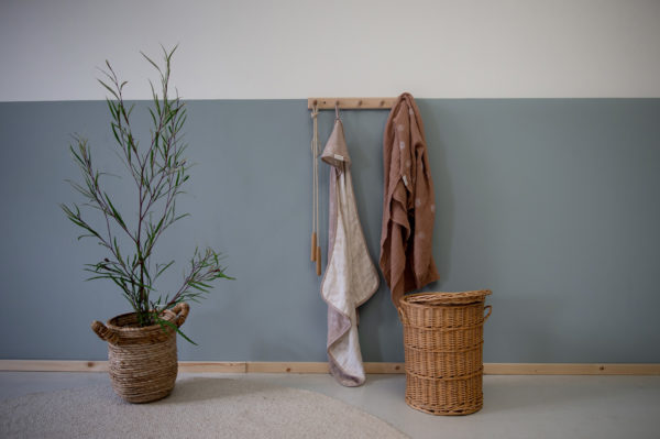 koeka Musselin-Set Wonder „soft earth“, Wickeltuch + Spucktuch, 2er-Set 08