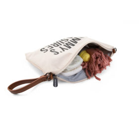 Childhome Mommy Treasures Clutch in creme : schwarz, 33x23cm 03