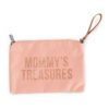 Childhome Mommy Treasures Clutch in rosa : kupferfarben, 33x23cm 01