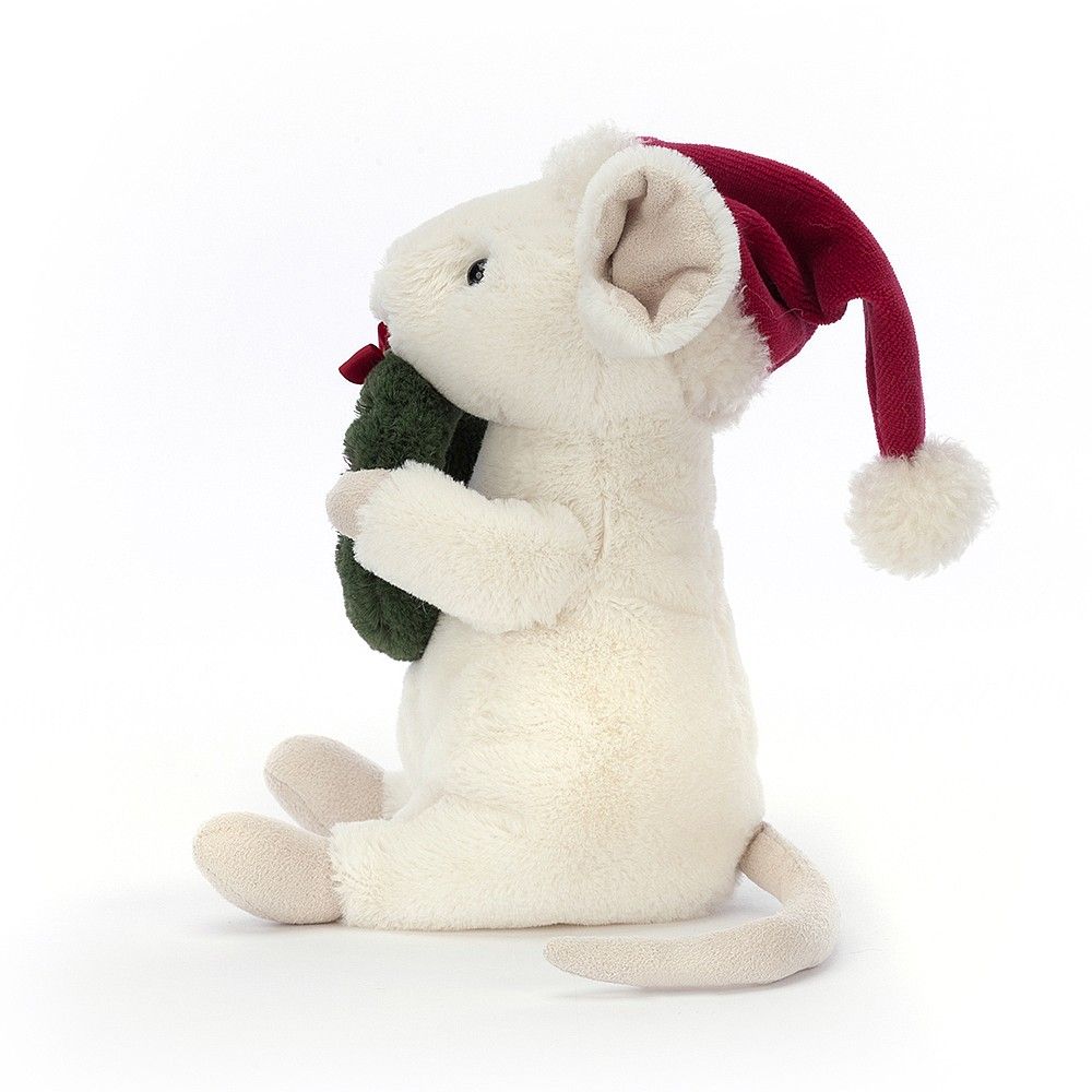 Jellycat Kuscheltier Merry Mouse Wreath (H18cm) – Bild 2