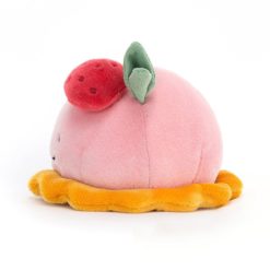Jellycat Kuscheltier Pretty Patisserie Dome Framboise (5x10cm) – Bild 2