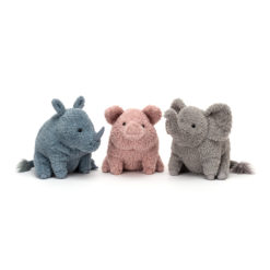 Jellycat Kuscheltier Rondle Rhino (H18cm) – Bild 3