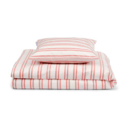 Liewood Baby-Bettwäsche Carmen „ Creme de la creme / Apple red“, gestreift, 100x70cm / 45x40cm