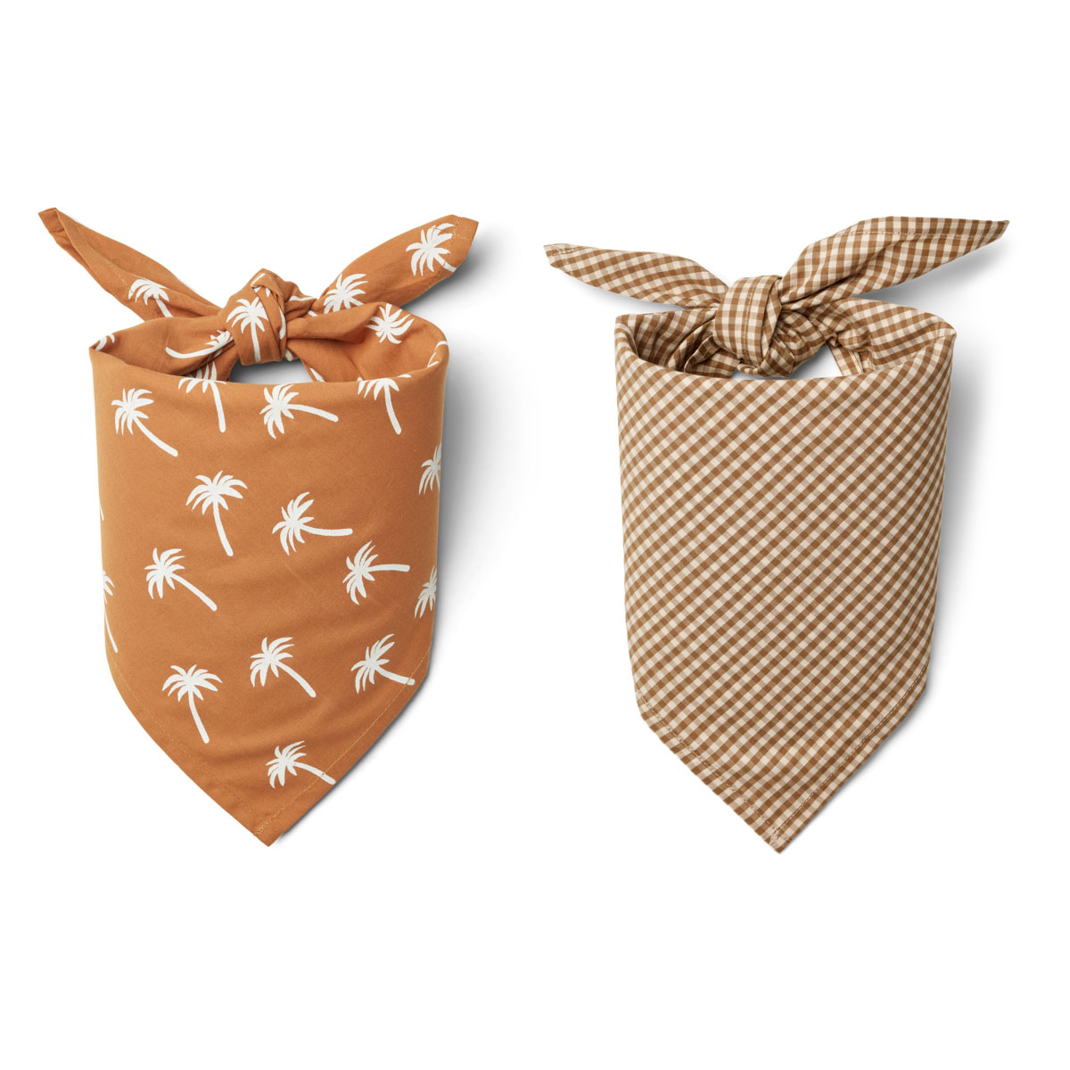 DELISTED Liewood Bandana Bali „Palms / almond multi mix“, 2er-Set